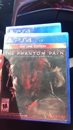 PS4 Metal gear solid v “The phantom pain” G”Ground zeroes”