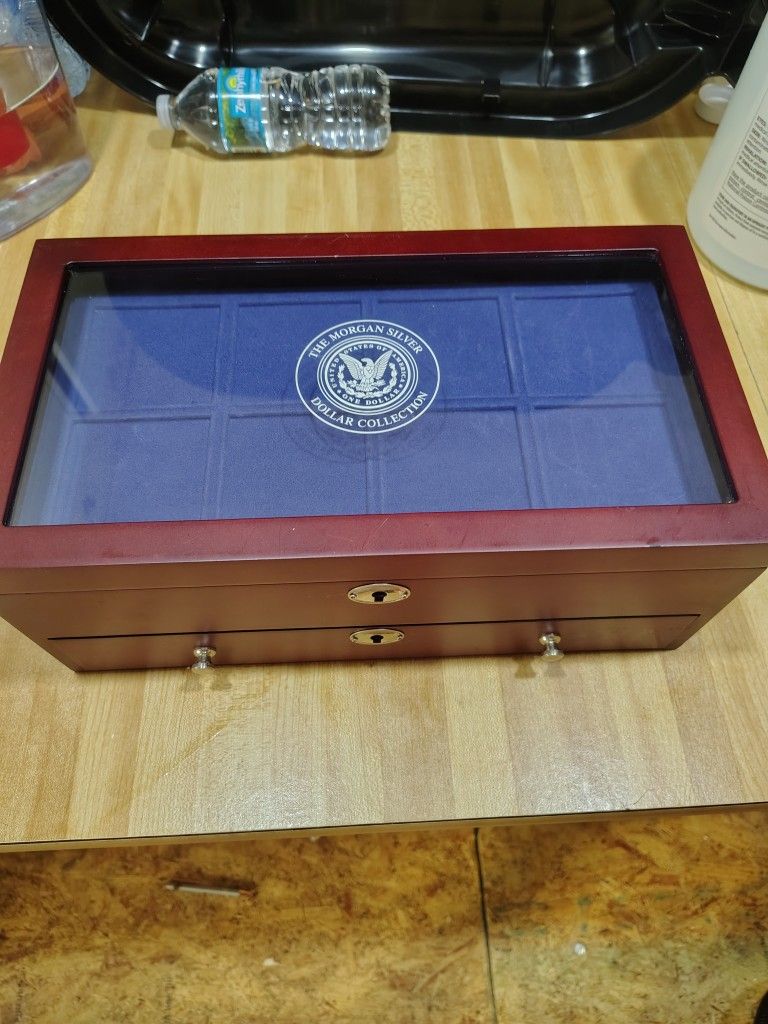 Morgan Silver Dollar Collection Box