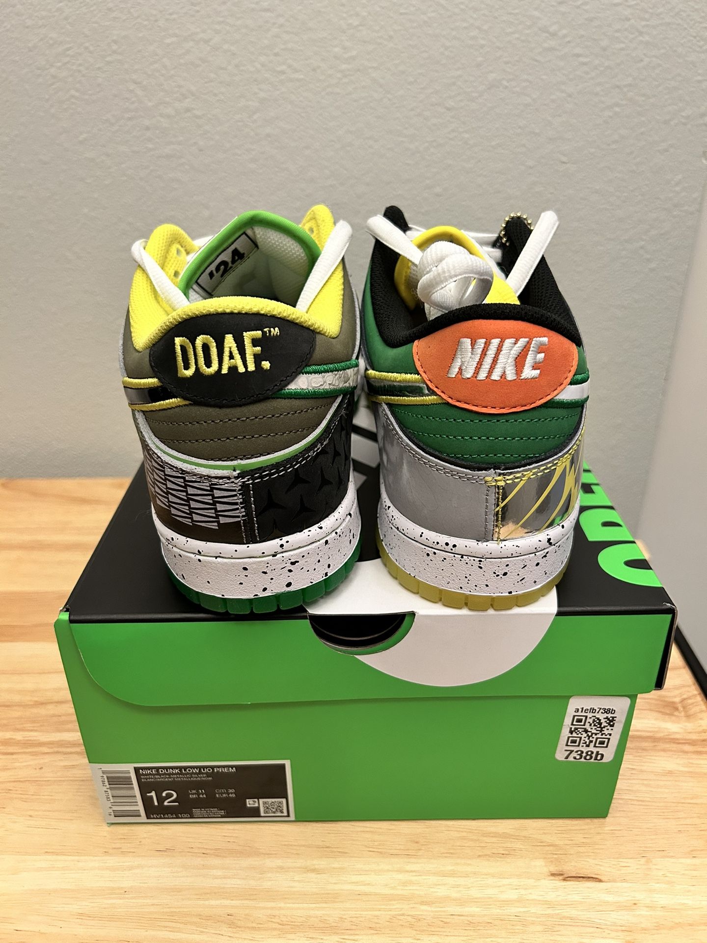 COPY - Nike dunk low “ what the duck” Away multicolored size 10 Nike Men main image 3