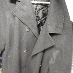 XL Eddie Bauer Mens Overcoat 