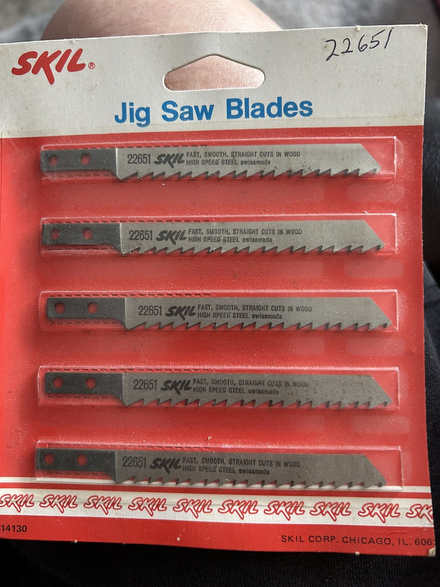 Skil Jigsaw Blades New 22651