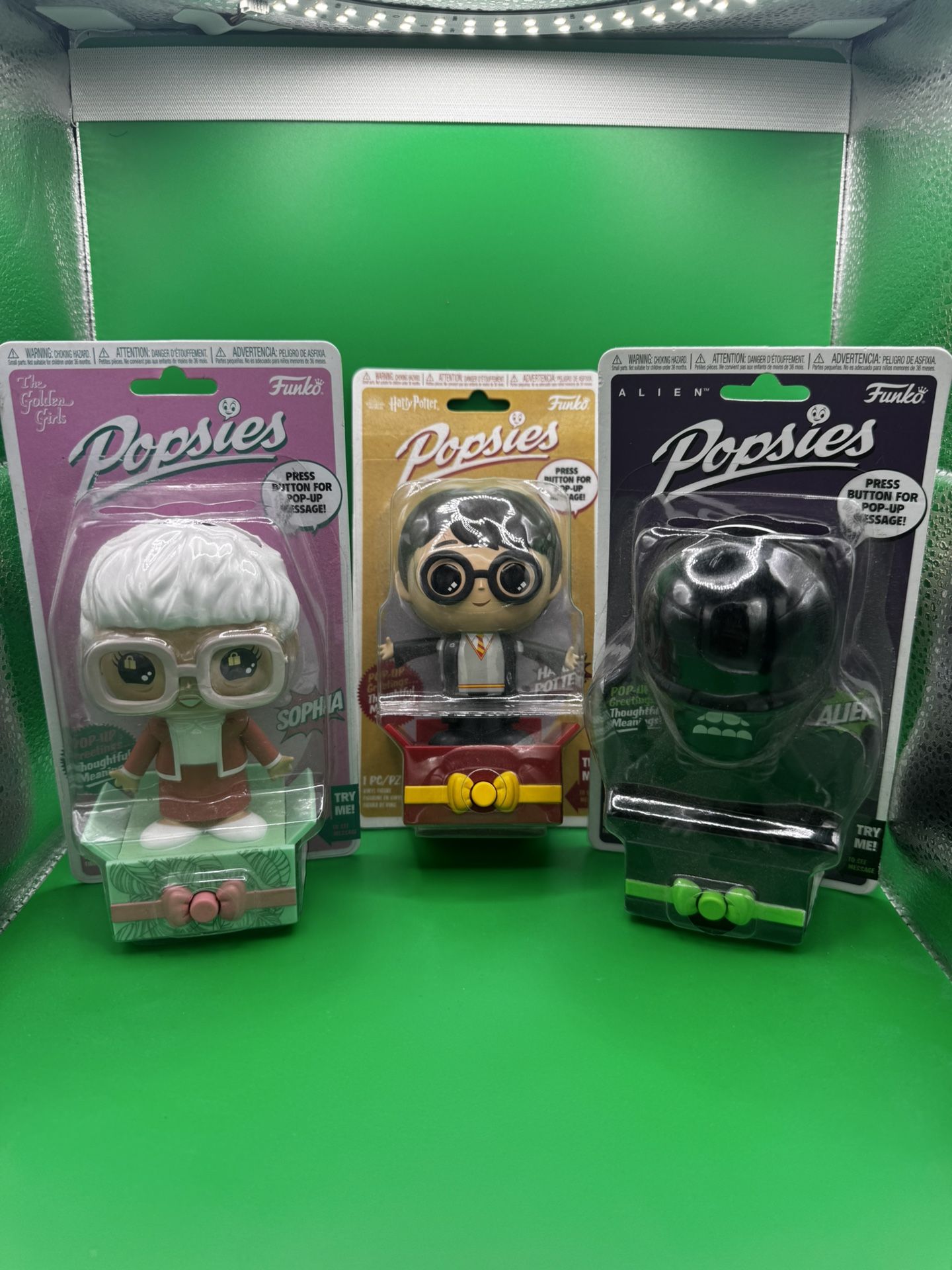 3 Funko Popsies