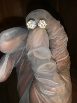 Vs1 honeycomb earrings