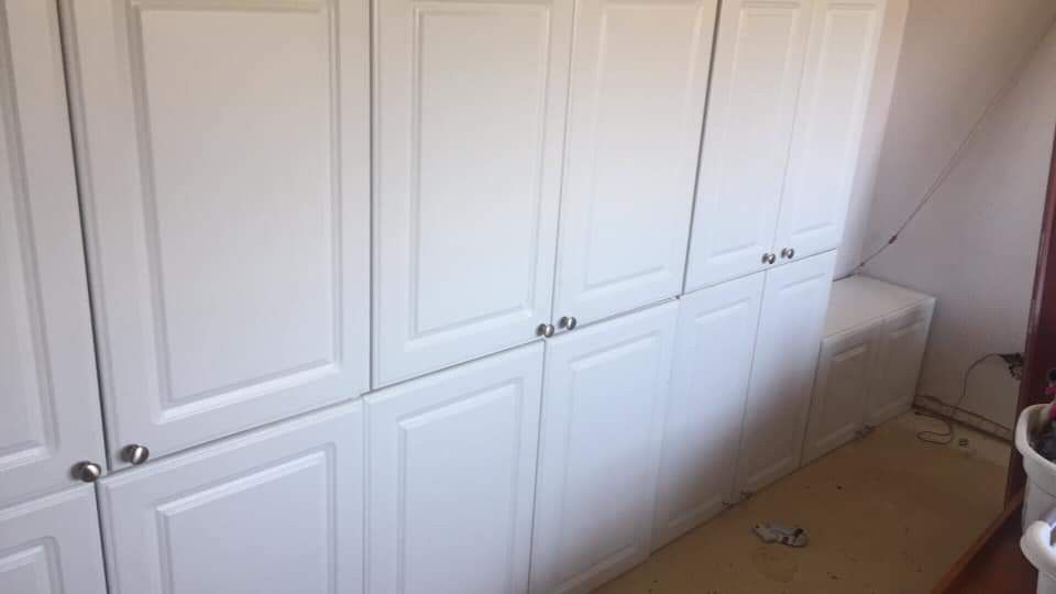 Kitchen cabinets or Laundry cabinets