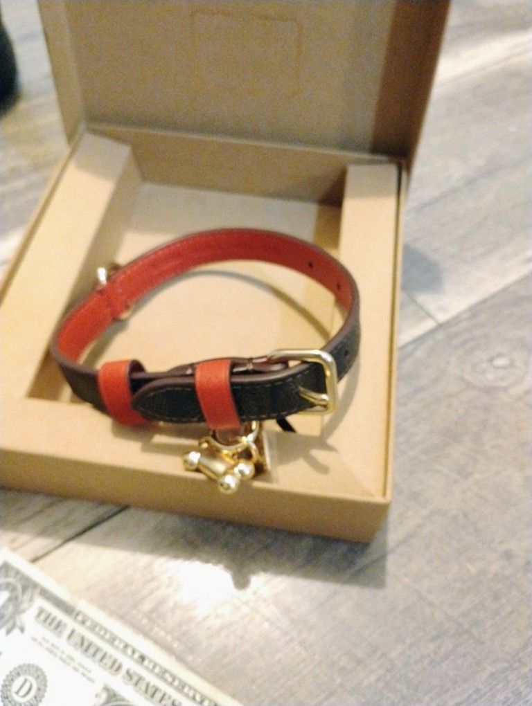 Coach Dog Collar