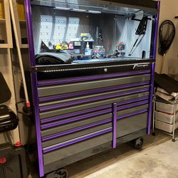 Snap On Tool Box (Grey And Purple)
