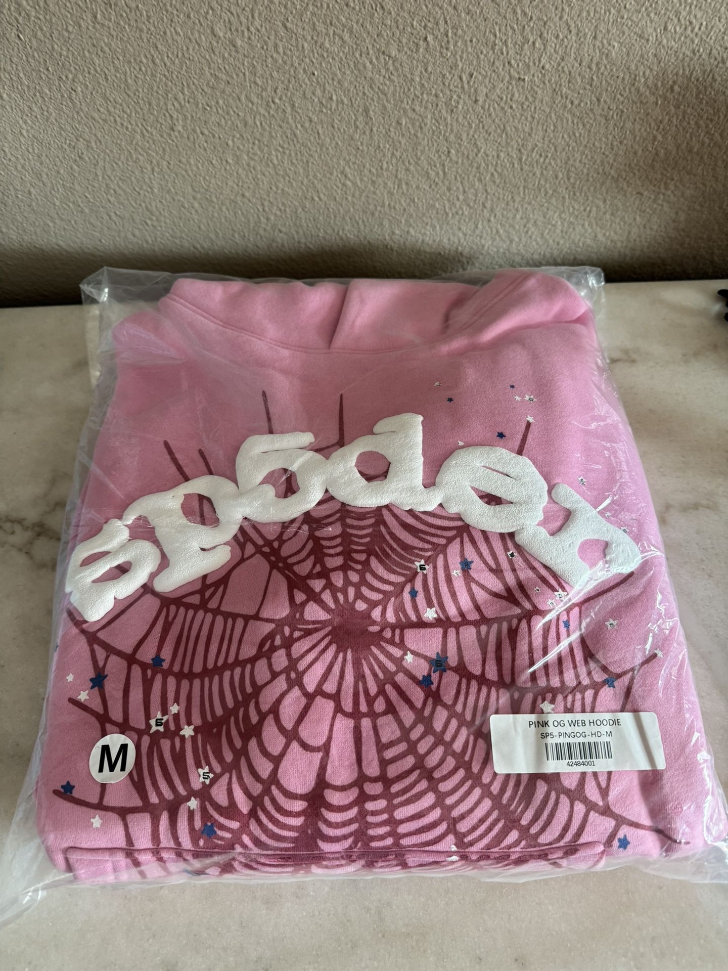 Pink Sp5der Hoodie 
