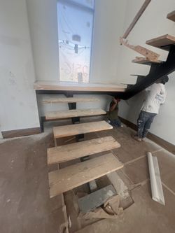 Please Read Details; Heavy Treads For Floating Staircase