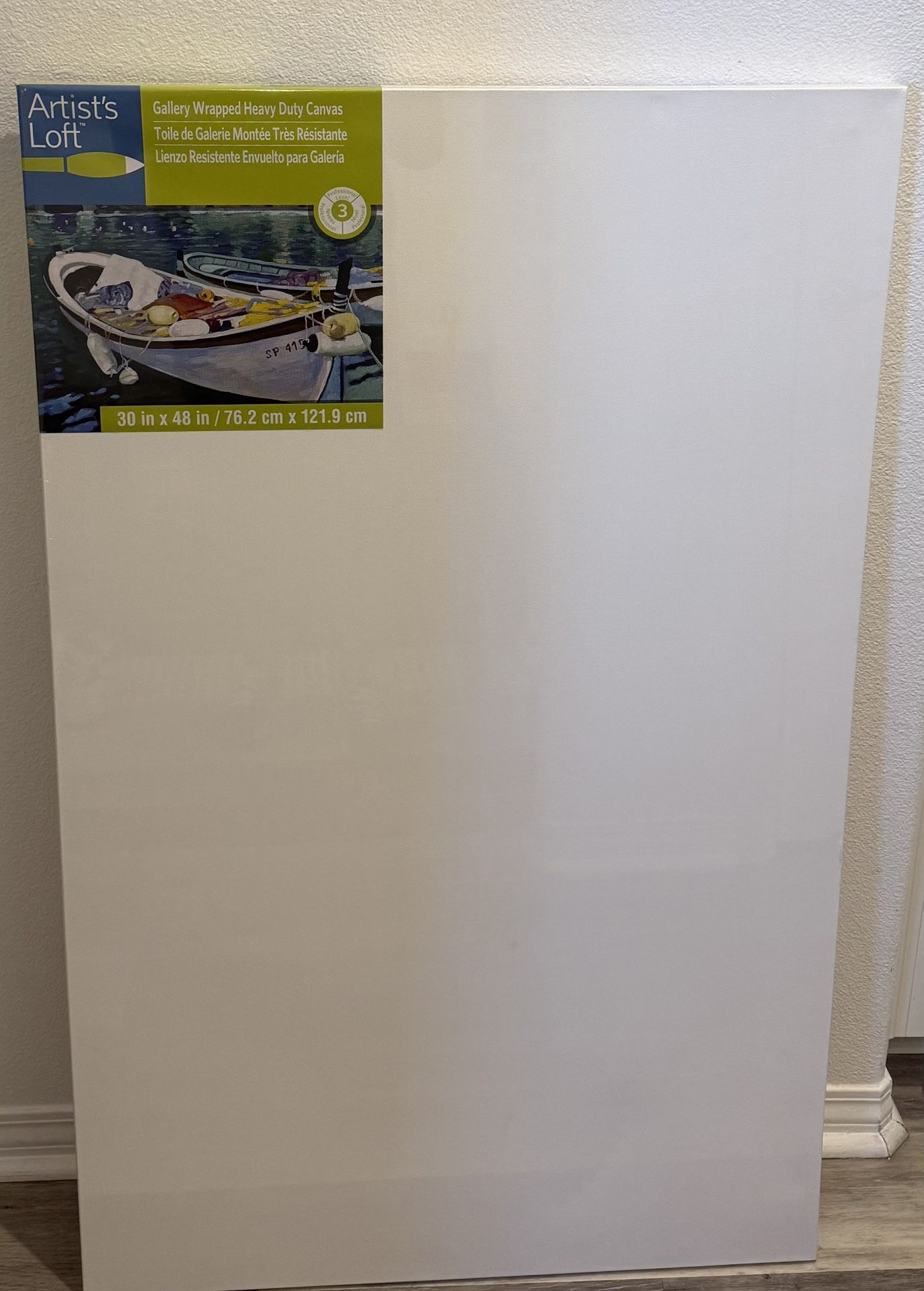 Gallery Wrapped Heavy Duty Canvas 30x48” Brand New