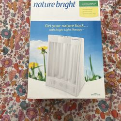NatureBright Sun Touch Plus 10000 LUX Light Therapy & Air Purifier