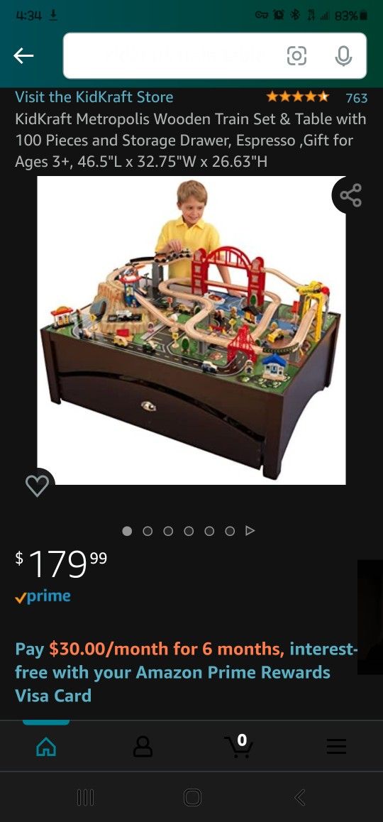 Kids Kraft Train Table 