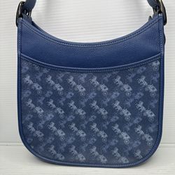 Coach Emerty True blue Leather Bag