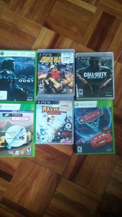 Xbox 360/ps3 games