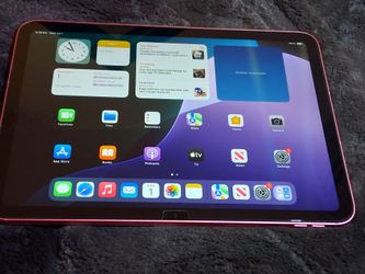 Pink iPad 10th gen 64g