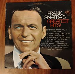 Frank Sinatra Greatest hits Vinayl Record LP