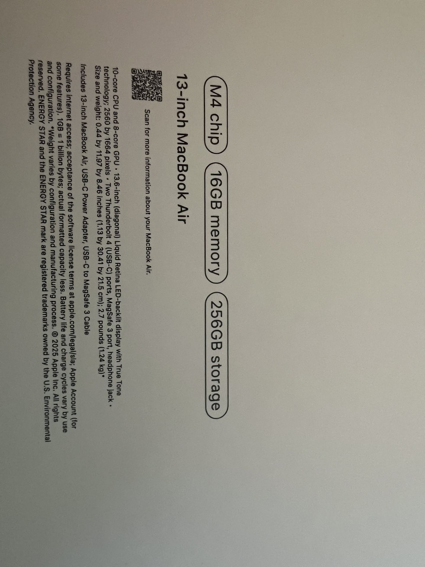 MacBook Air 13 Inch 16GB