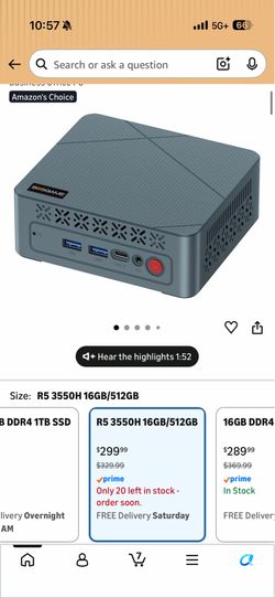 BOSGame Mini pc