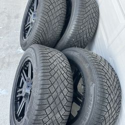 20” Granite Alloy Wheels & Winter Snow Tires 6x139.7