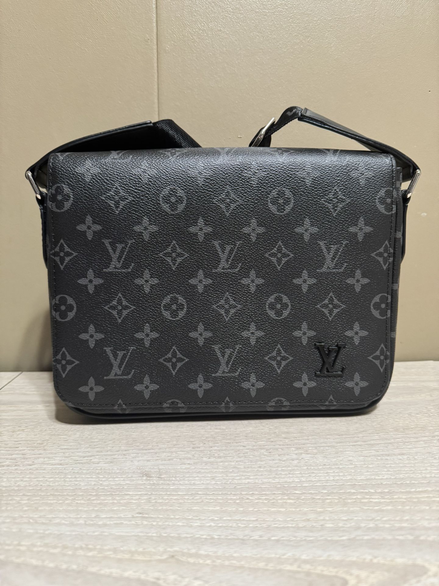 Leather Side Messenger Bag