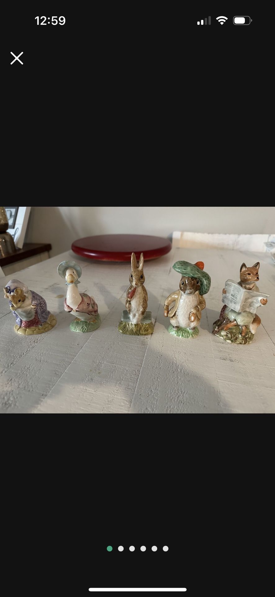 Beatrix Potter Figurines, Hummel