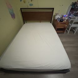 Full Sized Mattress And Bed Frame $100 