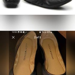Lucky Brand Echo Ballet Flat Size 7