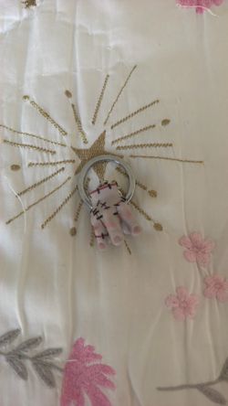 Wednesday hand keychain