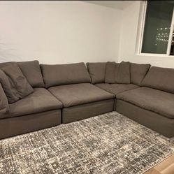 BRAND NEW GREY CLOUD MODULAR SECTIONAL 