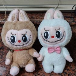 Plush Pair Labubu Stuff Figure.