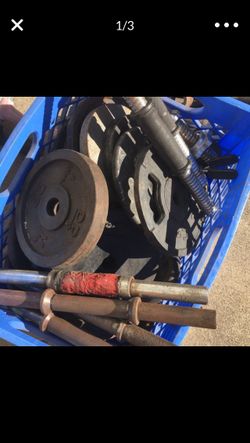 Over 300lbs In Weights $1 / Lb