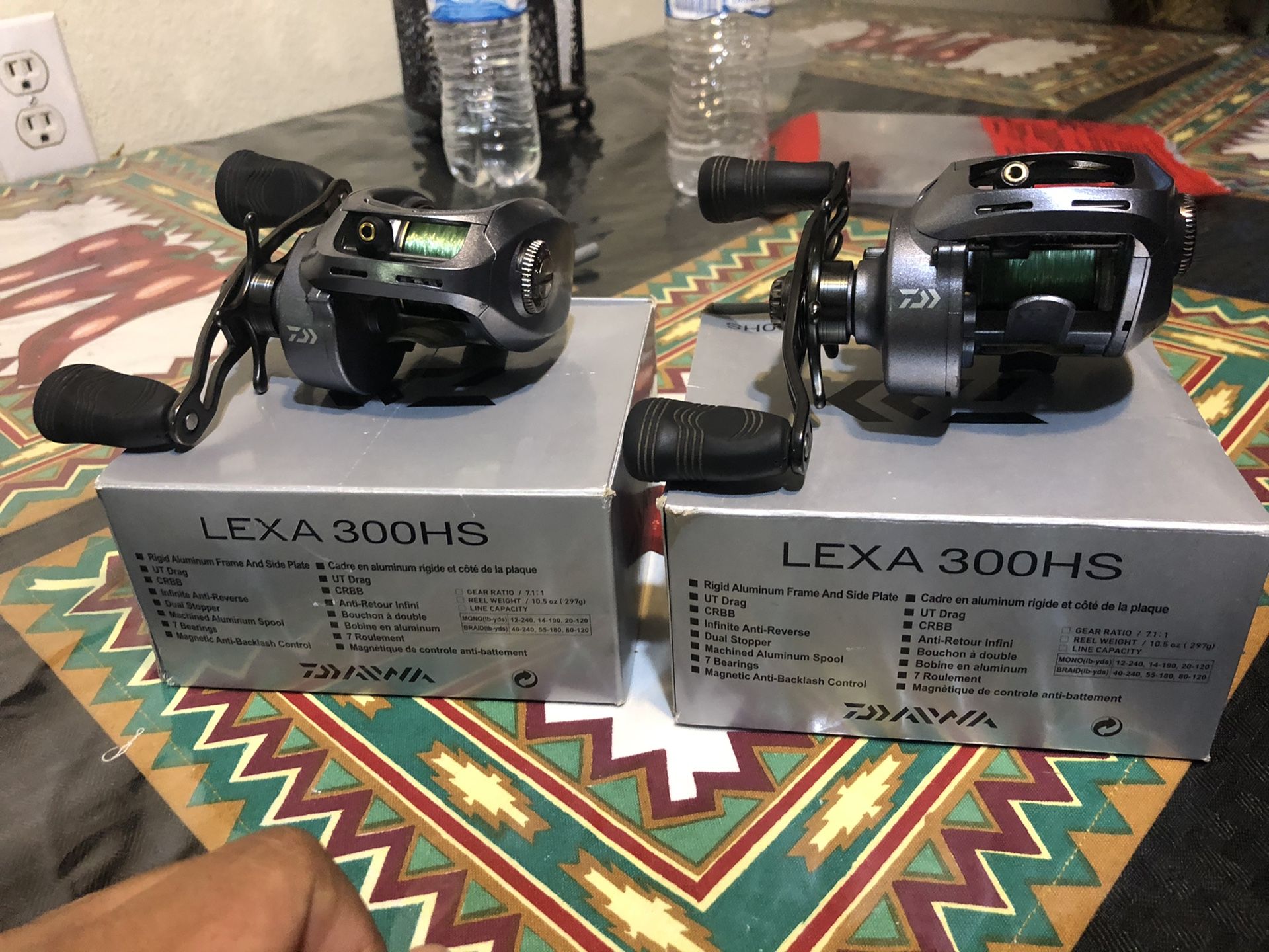 Daiwa lexa 300hs fishing reel