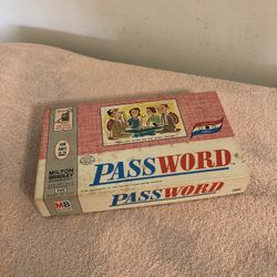 Vintage 1962 Milton Bradley Password Game #4260 Complete Volume 3 HTF