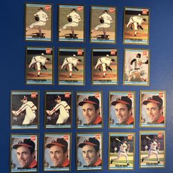 Lot Of 18- Nolan Ryan 1992 Donruss Coca-Cola Career Series