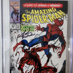 Amazing Spider-Man #361 Newsstand 9.2 CGC Signature Series