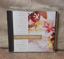 Superstar Christmas Compact Disc Music CD