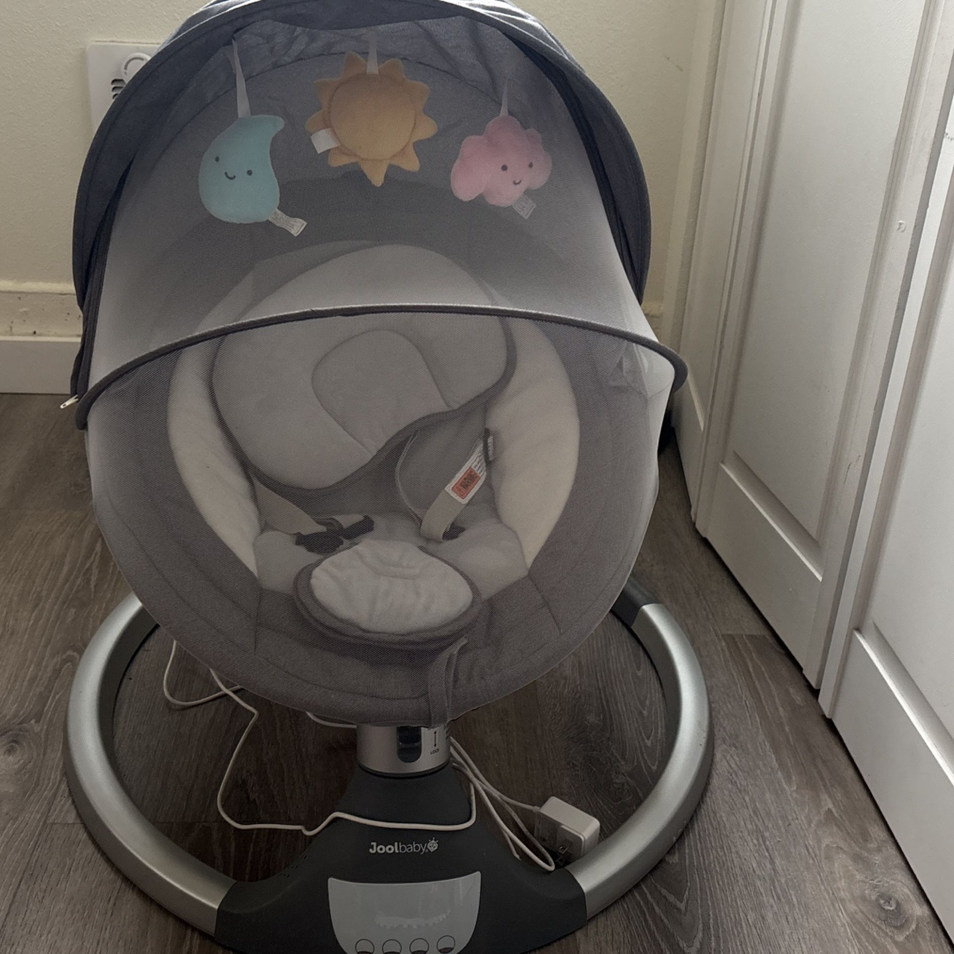 Baby Swing, Tummy time & Storage
