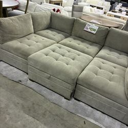 Costco Thomasville Tisdale Boucle Modular Sectional