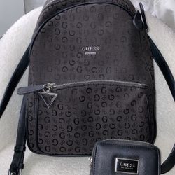 Guess Backpack & Wallet