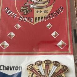 5 TIME SUPERBOWL CHAMPION PIN 
