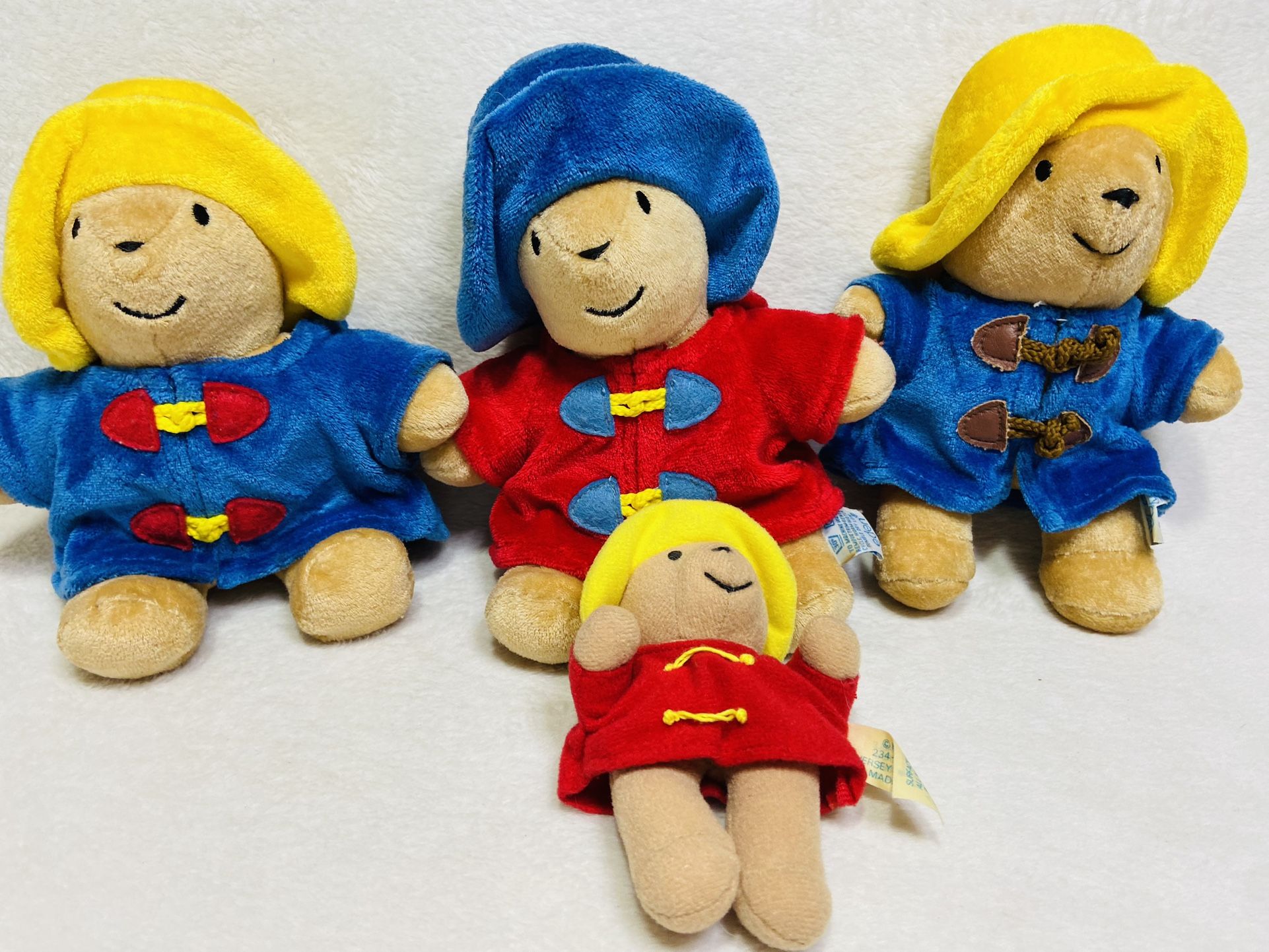 1990s Eden Paddington Bear Soft Teddy Bear Baby Plush Toys