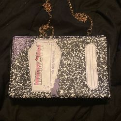Monster High Purse , Black, 9inches By 6 Inches