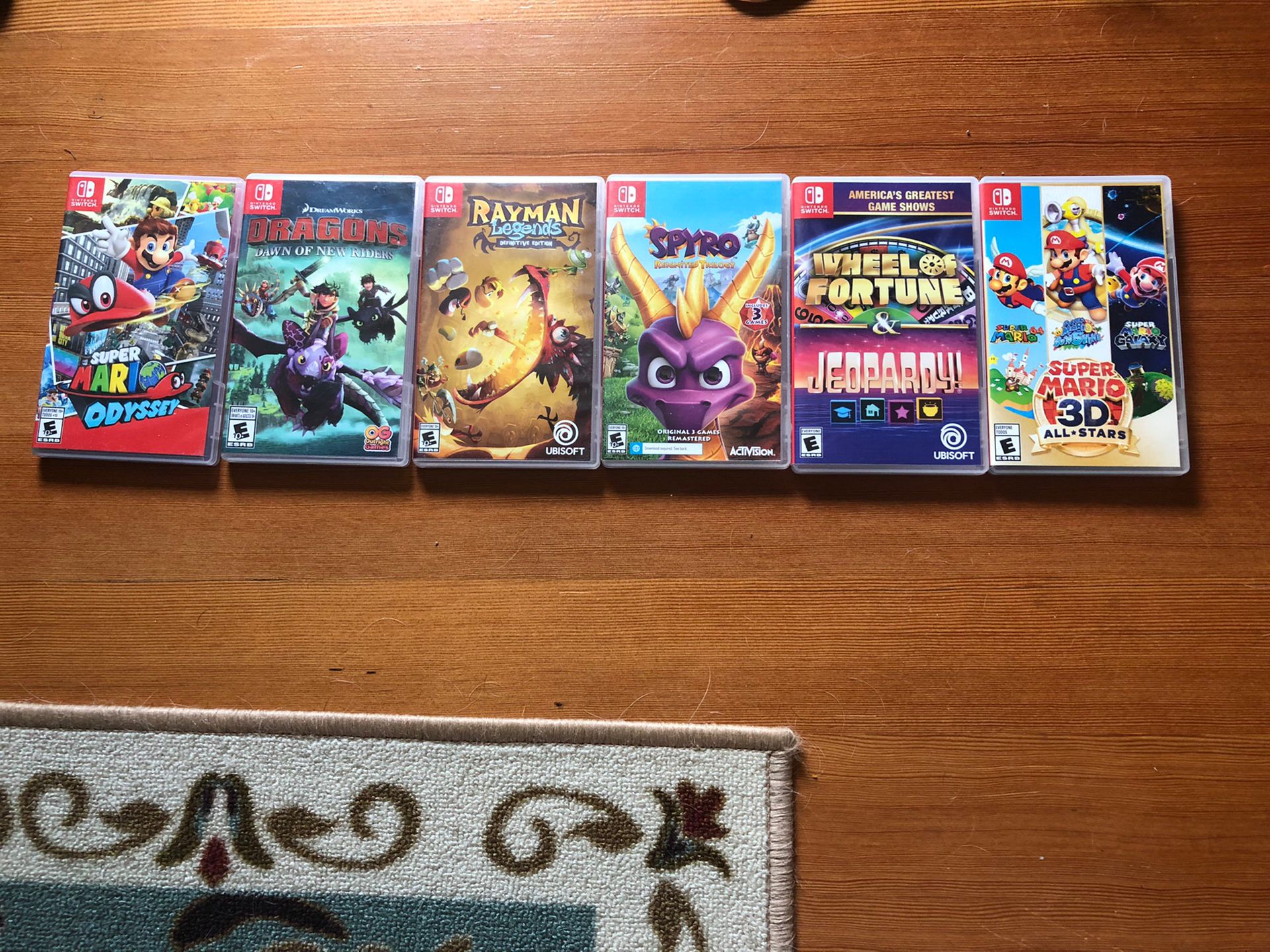 Nintendo Switch Games + Cases