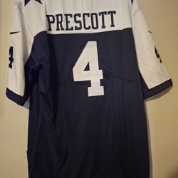 Dak Prescott Dallas Cowboys Jersey Sizes S Thru 2X