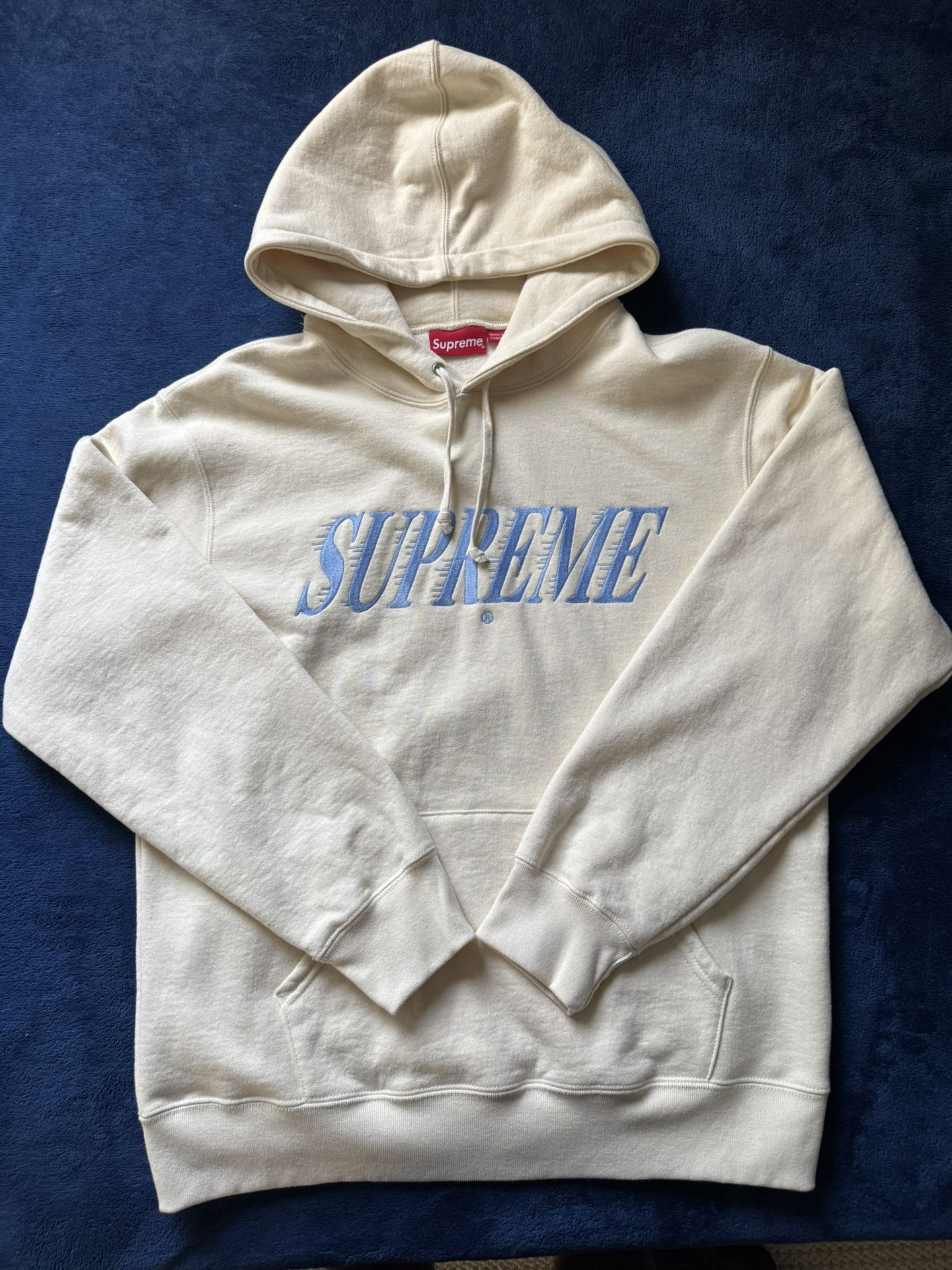 Size Medium Supreme Crossover Hooded Sweatshirt