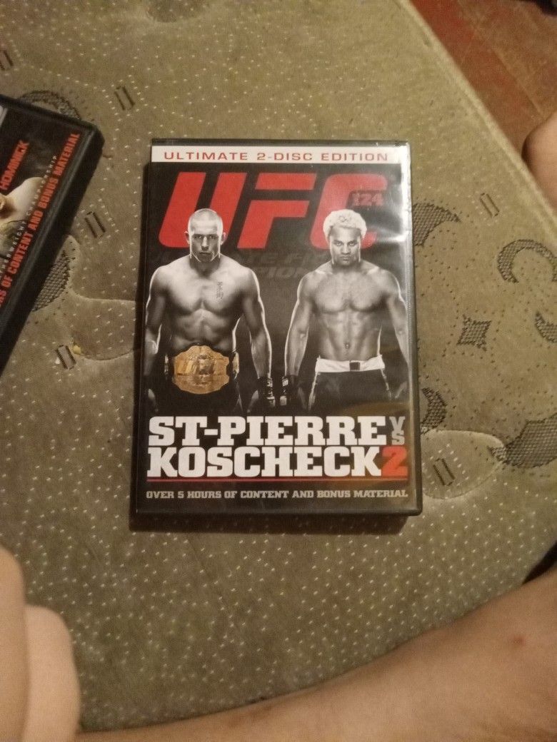 UFC 124 Fight    ST-Pierre VS Koscheck 2 In One Edition