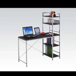 Computer Table With Shelves