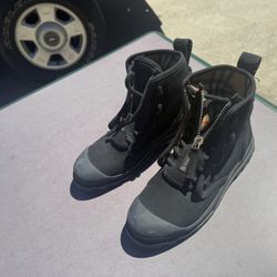 Burberry Women’s Lismore Leather Ankle Boots – Authentic Size 40