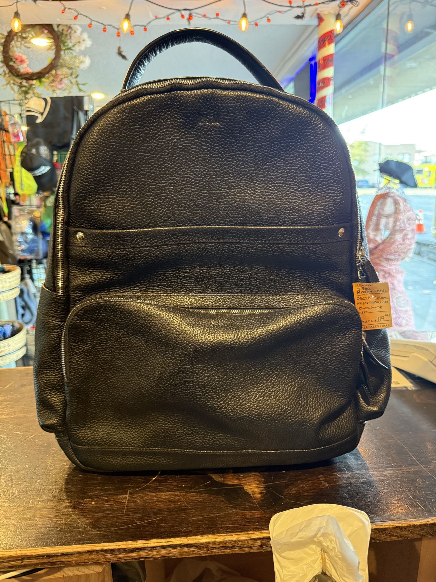 Million Miler Leather Backpack