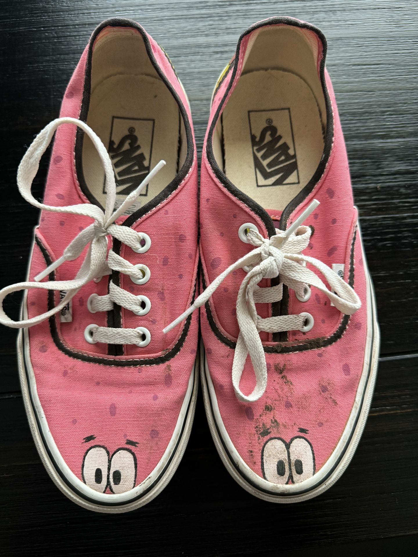 SpongeBob Shoes Vans Men’s Size 5