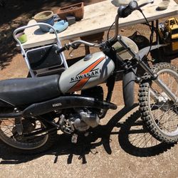 1970s kd 125 kawisaki